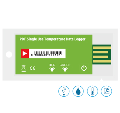 Single Use Temperature Humidity Logger