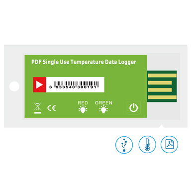 Single Use Temperature Data Logger